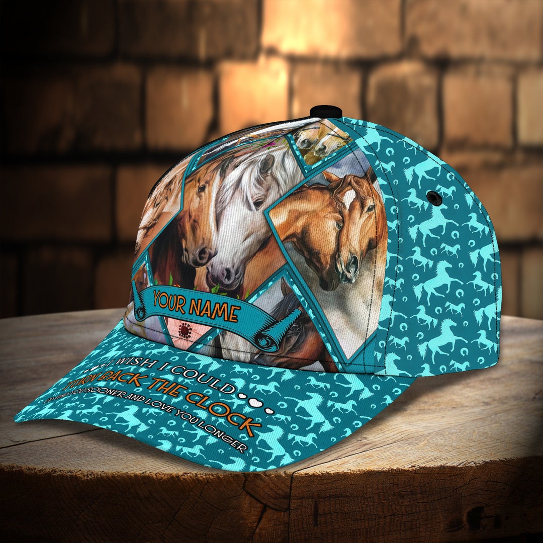 Horse & Love Your Name Cap