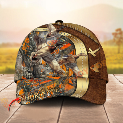 Joycorners Premium Hunting Orange Camouflage 3D Full Print Hat Best Gift For Hunter (Multioption)