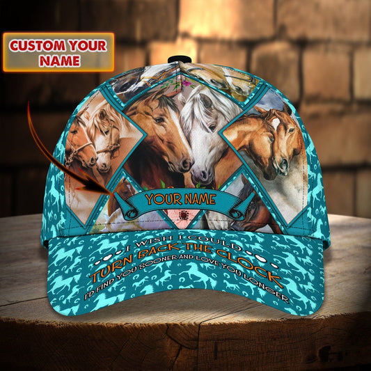 Horse & Love Your Name Cap